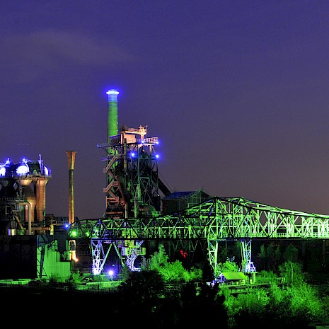 Lichtinstallation © Thomas Berns